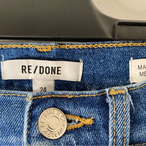RE/DONE 90s Ultra High Rise Ankle Crop Jeans - Picture 6 of 15